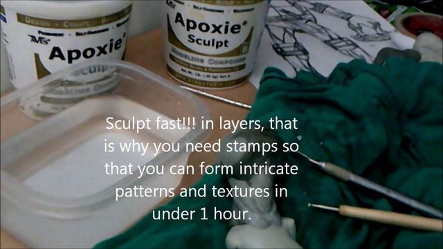TMNT Apoxie Sculpt speed sculpting Part 1 смотреть онлайн