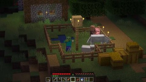 Загадочные инциденты с жителями в Майнкрафт перезолив с ютуба