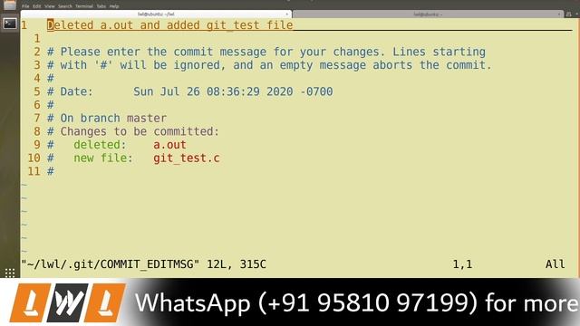 008 - How to modify/reword the previous commit message? | GIT Tips & Tricks смотреть онлайн