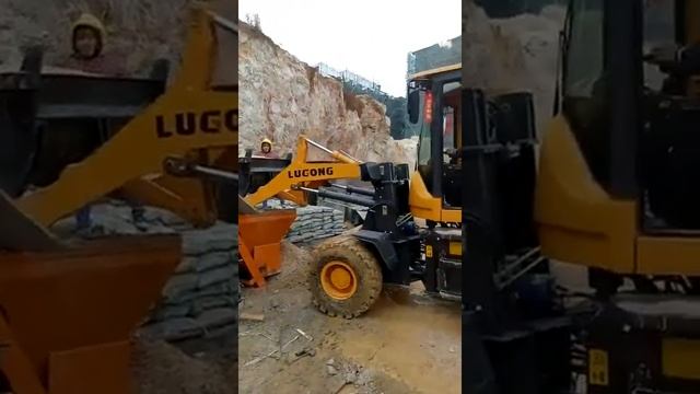 Video del sitio de trabajo de la bomba de remolque mezcladora