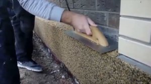 Каменный ковёр для цоколя