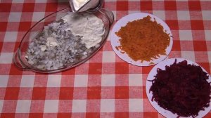 НЕОБЫЧНЫЙ САЛАТ С СЕЛЕДКОЙ. Селедка под шубой рецепт без яиц