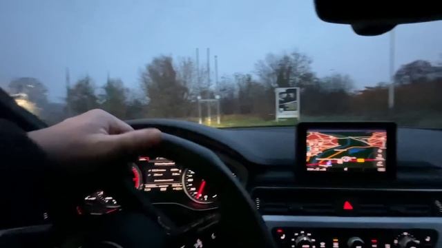 Пригнал из Германии Audi A5 2.0 TFSI S Line 2018 г.в. На летней резине по снегу. смотреть онлайн