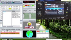 Icom 7300 и режим CW с LogHX