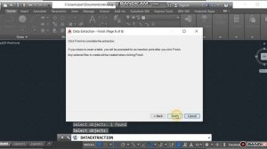 Data Extraction AutoCAD to excel