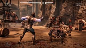 Mortal Kombat X Klassic Sub-Zero vs Ronin Kenshi