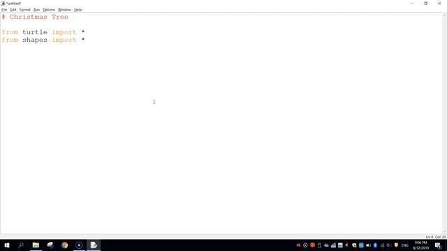 Python Turtle - Code a Christmas Card Tutorial смотреть онлайн