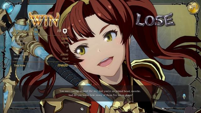 Granblue Fantasy Versus Zeta Arcade mod HARD PC вливаюсь в файтинги смотреть онлайн