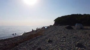 #Анапа 4K Малый Утриш. Отдых в разгар сезона на Малом Утрише. Дорога на Малый Утриш. Пляжи Утриша.