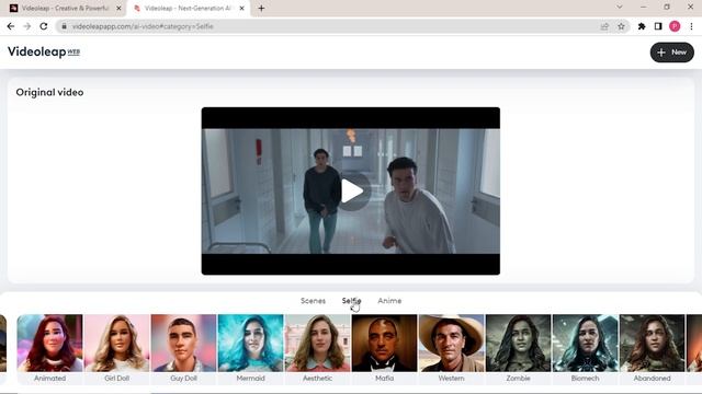 Convert Your Video into any Styles in One Click | VideoLeap смотреть онлайн