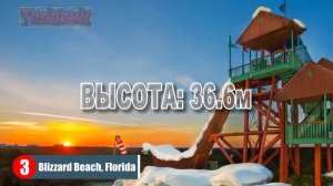 Самые страшные водные горки свободного падения 2020