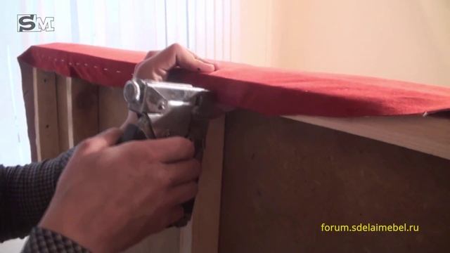 #17 Диван своими руками: натягивание чехла на спинку смотреть онлайн