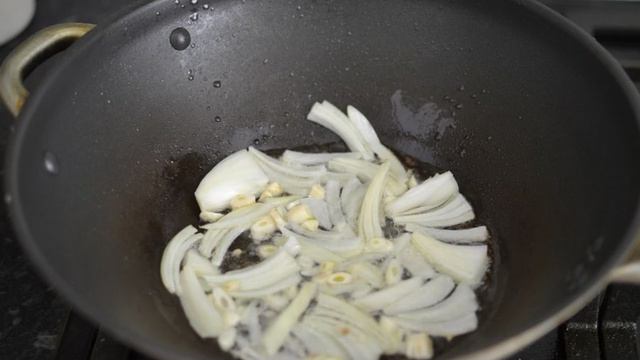 Жареное мясо в устричном соусе