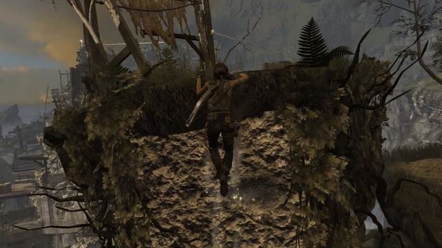 Tomb Raider (2013) на 100%. Берег печали. Как забрать тайник с полуразрушенного деревянного помост смотреть онлайн