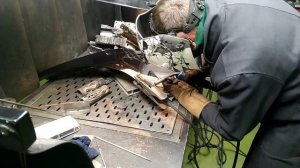 Сварка кузовной стали полуавтоматом Torros MIG 200 Pulse M2004, варим крыло