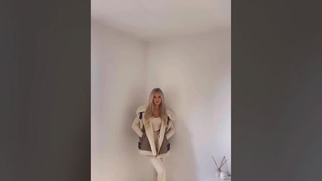 Женский винтажный жилет из овечьей шерсти смотреть онлайн