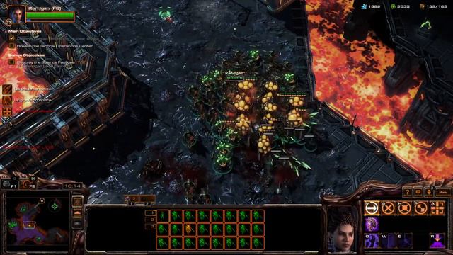 Fierce battle for Char! - #09 - Starcraft 2: Heart of the Swarm смотреть онлайн