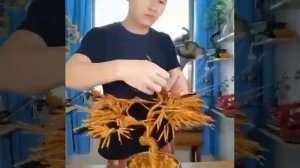 Бонсай из проволоки!