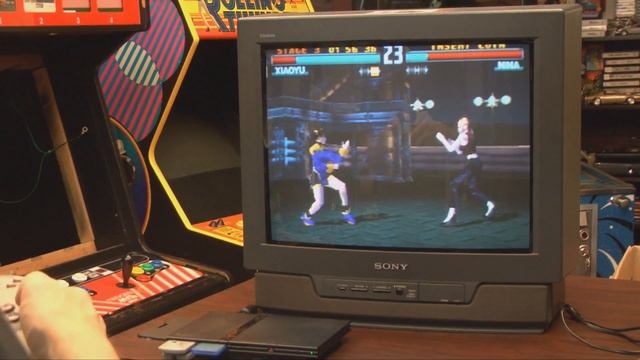 Classic Game Room - ASCII PAD V review for PlayStation