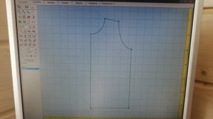 Построение выкройки летней майки в программе Книт Стайлер, часть 2