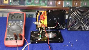 Вентилятор из Кулера и HDD для сети 220 В своими руками