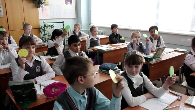 Урок русского языка в 3"В" классе смотреть онлайн