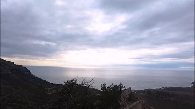 Поход по Крыму на гору Талька-кая (Лисий хвост) возле Судака смотреть онлайн