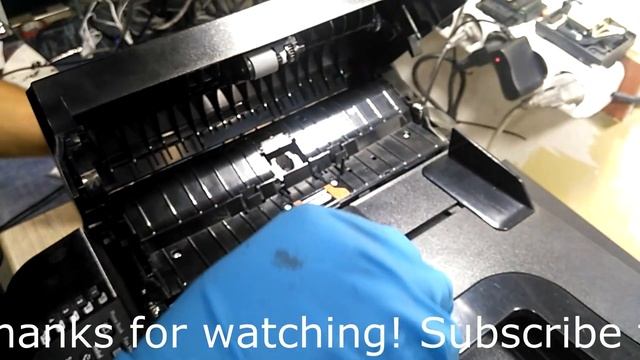 Инструкция замена всех роликов захвата МФУ HP LaserJet Pro M1536dnf смотреть онлайн