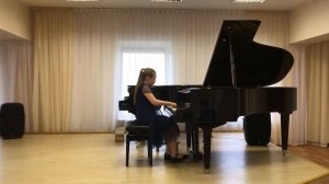 Р. Глиэр "ПЕСНЯ ОХОТНИКОВ", соч. 34, N 4,  исполняет Павлова Софья