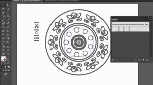 Как нарисовать круговой орнамент в Adobe Illustrator