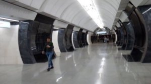 Москва 480 станция метро Савёловская большой кольцевой линии лето день