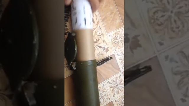 Страйкбольное РПГ для заряда стрела. смотреть онлайн