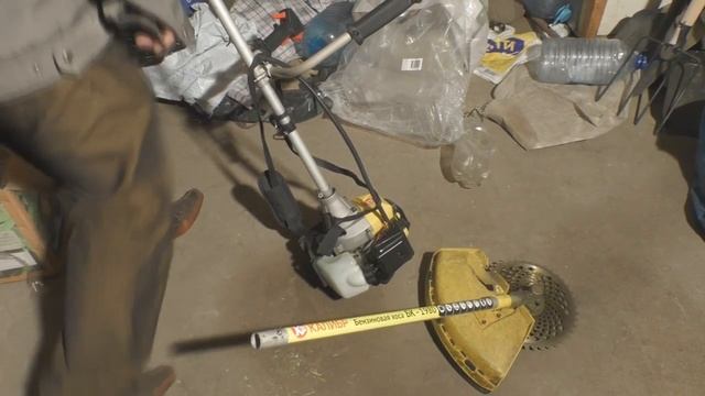 тример Калибр БК1980 после сезона эксплуатации смотреть онлайн