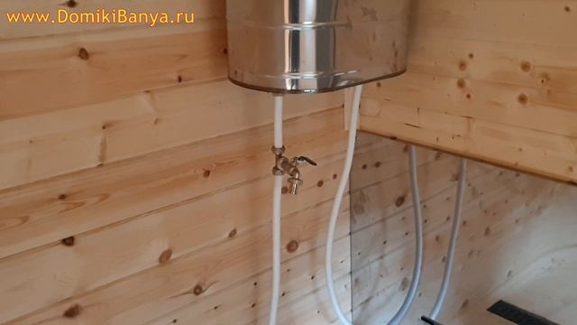 Мобильная баня из бруса 2.3х6 - Готовая перевозная баня под ключ от СК Доминика
