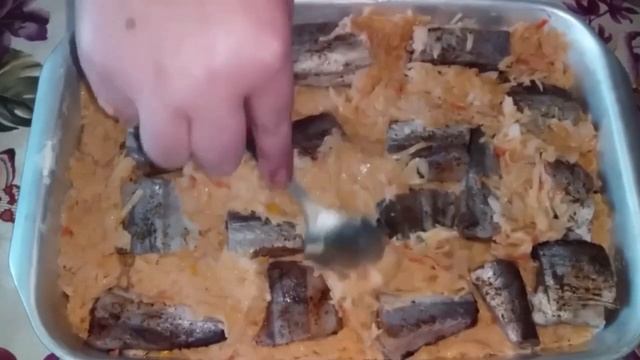 КАРТОФЕЛЬНАЯ ЗАПЕКАНКА С РЫБОЙ
