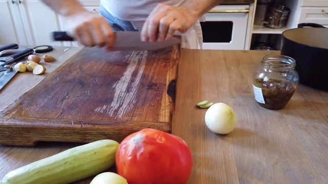 РЫБА, ЗАПЕЧЕННАЯ С ОВОЩАМИ И ОЛИВКАМИ. Рецепт Саввы Либкина