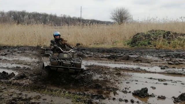 Гряземес на самодельных квадроциклах