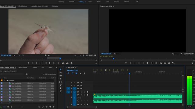 Как разложить видеоряд на музыку - монтаж за 40 секунд в Premiere | Уроки Adobe Premiere Pro CC 201