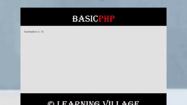 10(PHP Basic Tutorials) PHP Functions