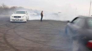 BMW 525 E39 & Nissan Fuga Drift