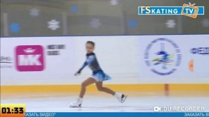Анна МОСКАЛЁВА アンナ・モスカリョワ FP Зональное первенство 2019 Тюмень