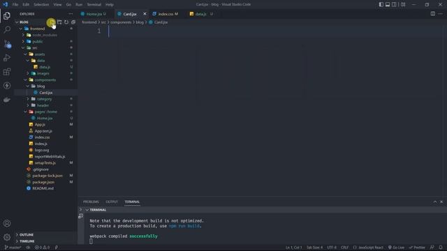 React Blog Website Design Tutorial |  React Tutorial for Beginners
