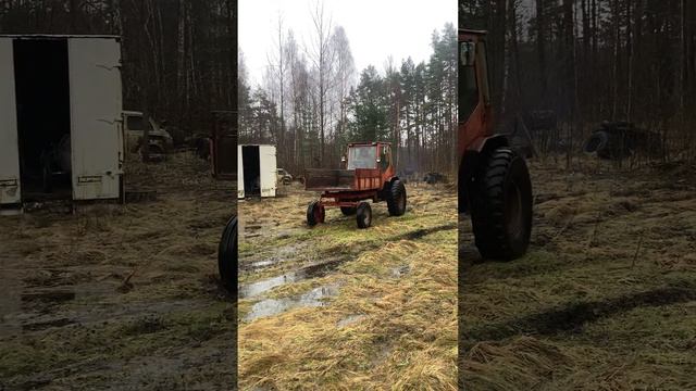 Трактор Т-16 болотный монстр