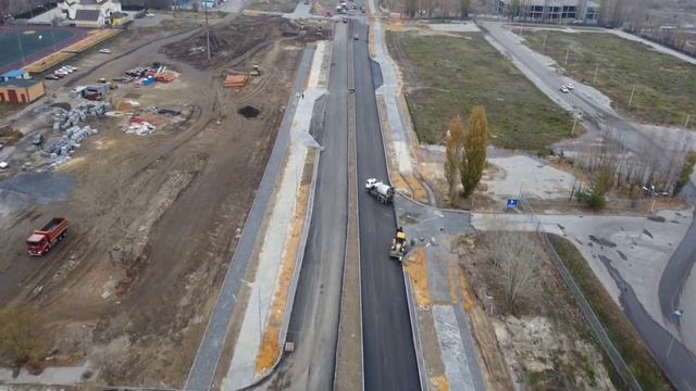 г. Липецк. Ремонт улицы 50 лет НЛМК.(30.10.21г)Часть 3 смотреть онлайн