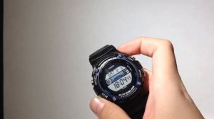 Обзор Casio illuminator W-S210H