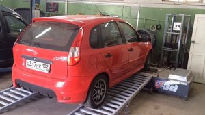 Замер lada kalina sport 1.6