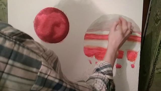 КАРТИНА КОСМОС СВЕТИТСЯ В ТЕМНОТЕ,ЮПИТЕР,ВЕНЕРА, ЗЕМЛЯ!Как нарисовать космос?Space,planet.