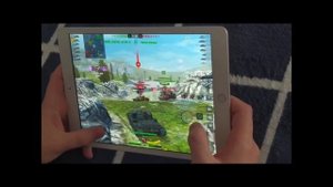 КАК СТАТИСТ ДЕРЖИТ ПЛАНШЕТ И ИГРАЕТ НА СЕНСОРЕ❗️ WOT BLITZ | ВОТ БЛИЦ