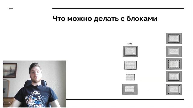 Урок 43. Рассмотрим блочную модель. Язык разметки с нуля