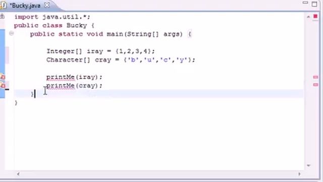 Intermediate Java Tutorial 17 Generic Methods смотреть онлайн